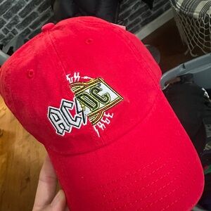 AC/DC Red Baseball Cap